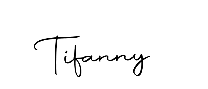 Create a beautiful signature design for name Tifanny. With this signature (Autography-DOLnW) fonts, you can make a handwritten signature for free. Tifanny signature style 10 images and pictures png