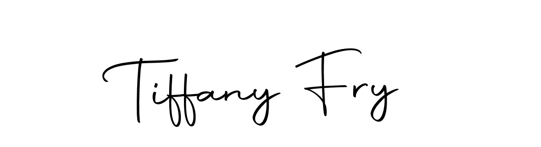 Design your own signature with our free online signature maker. With this signature software, you can create a handwritten (Autography-DOLnW) signature for name Tiffany Fry. Tiffany Fry signature style 10 images and pictures png