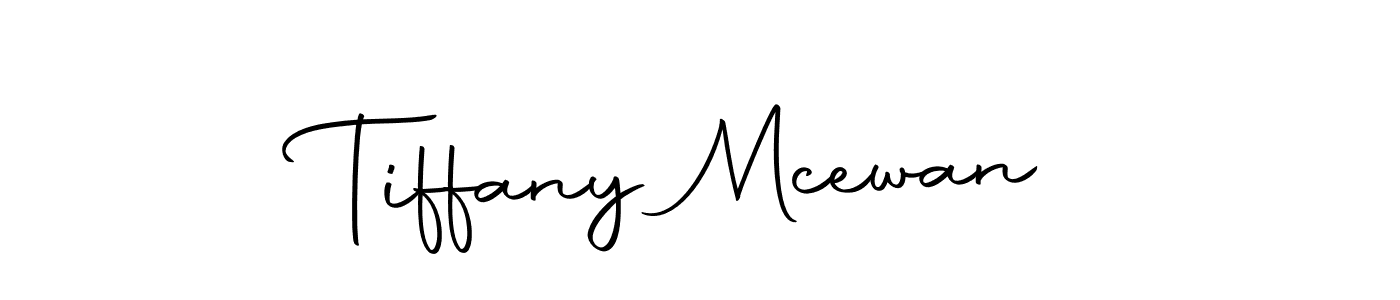 Tiffany Mcewan stylish signature style. Best Handwritten Sign (Autography-DOLnW) for my name. Handwritten Signature Collection Ideas for my name Tiffany Mcewan. Tiffany Mcewan signature style 10 images and pictures png