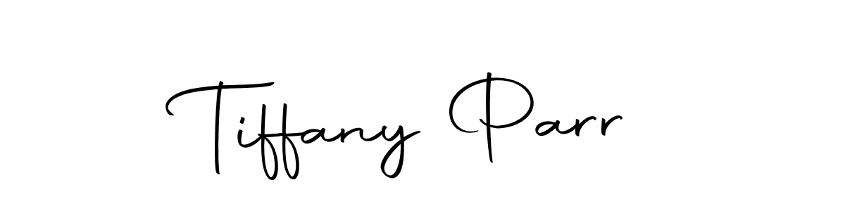 Design your own signature with our free online signature maker. With this signature software, you can create a handwritten (Autography-DOLnW) signature for name Tiffany Parr. Tiffany Parr signature style 10 images and pictures png