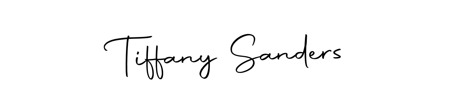 Design your own signature with our free online signature maker. With this signature software, you can create a handwritten (Autography-DOLnW) signature for name Tiffany Sanders. Tiffany Sanders signature style 10 images and pictures png