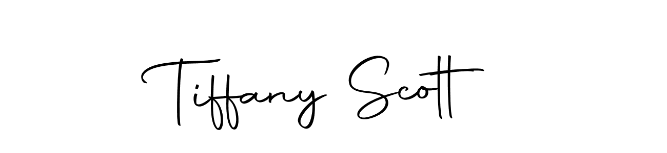 Tiffany Scott stylish signature style. Best Handwritten Sign (Autography-DOLnW) for my name. Handwritten Signature Collection Ideas for my name Tiffany Scott. Tiffany Scott signature style 10 images and pictures png