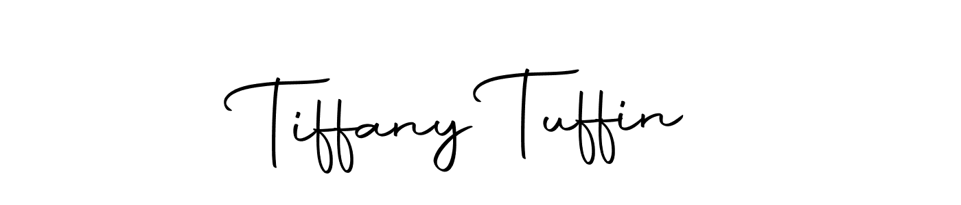 Tiffany Tuffin stylish signature style. Best Handwritten Sign (Autography-DOLnW) for my name. Handwritten Signature Collection Ideas for my name Tiffany Tuffin. Tiffany Tuffin signature style 10 images and pictures png