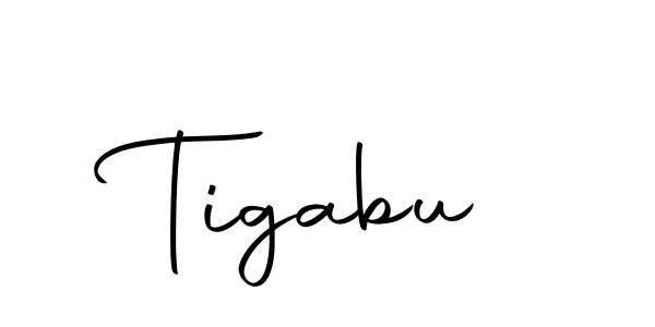 How to make Tigabu signature? Autography-DOLnW is a professional autograph style. Create handwritten signature for Tigabu name. Tigabu signature style 10 images and pictures png