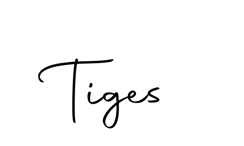 Use a signature maker to create a handwritten signature online. With this signature software, you can design (Autography-DOLnW) your own signature for name Tiges. Tiges signature style 10 images and pictures png
