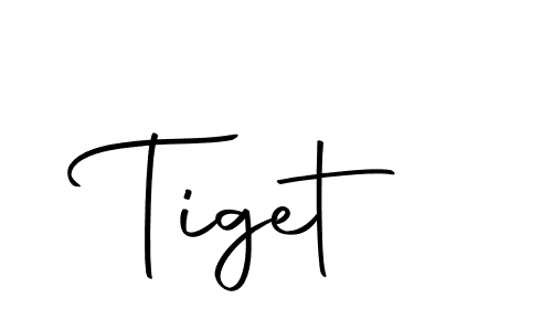 Use a signature maker to create a handwritten signature online. With this signature software, you can design (Autography-DOLnW) your own signature for name Tiget. Tiget signature style 10 images and pictures png
