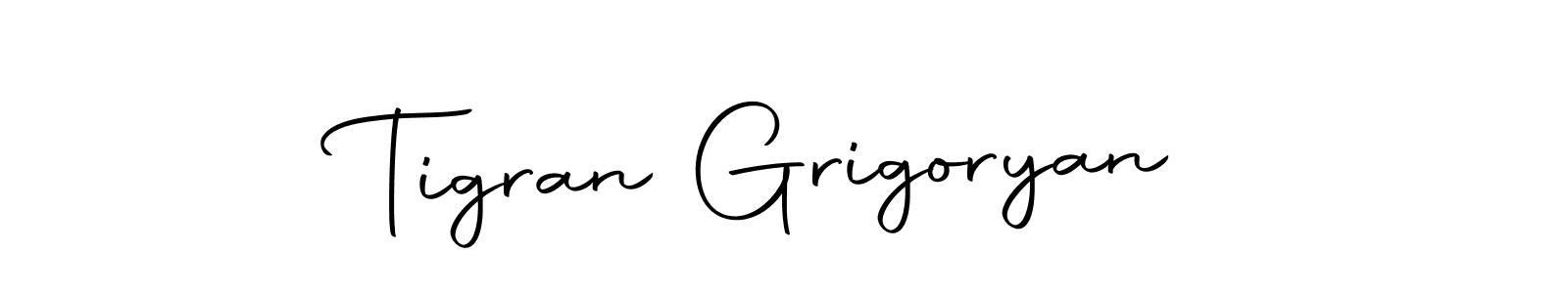 Make a short Tigran Grigoryan signature style. Manage your documents anywhere anytime using Autography-DOLnW. Create and add eSignatures, submit forms, share and send files easily. Tigran Grigoryan signature style 10 images and pictures png