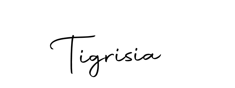 How to make Tigrisia signature? Autography-DOLnW is a professional autograph style. Create handwritten signature for Tigrisia name. Tigrisia signature style 10 images and pictures png