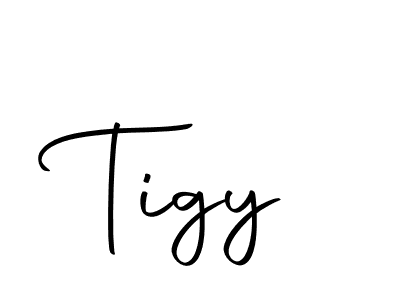 How to make Tigy name signature. Use Autography-DOLnW style for creating short signs online. This is the latest handwritten sign. Tigy signature style 10 images and pictures png