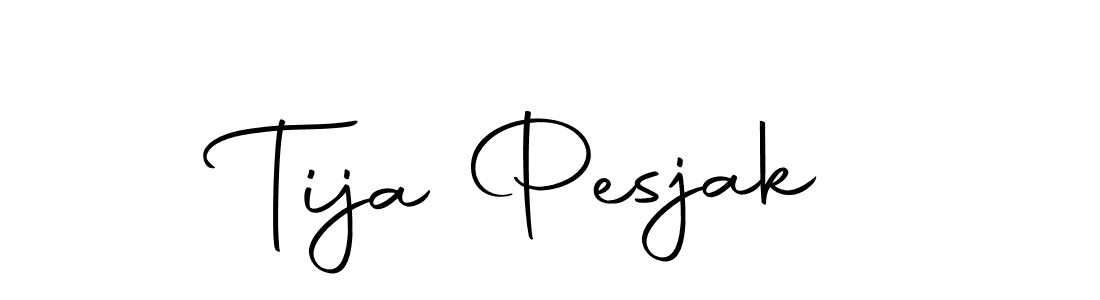 Design your own signature with our free online signature maker. With this signature software, you can create a handwritten (Autography-DOLnW) signature for name Tija Pesjak. Tija Pesjak signature style 10 images and pictures png