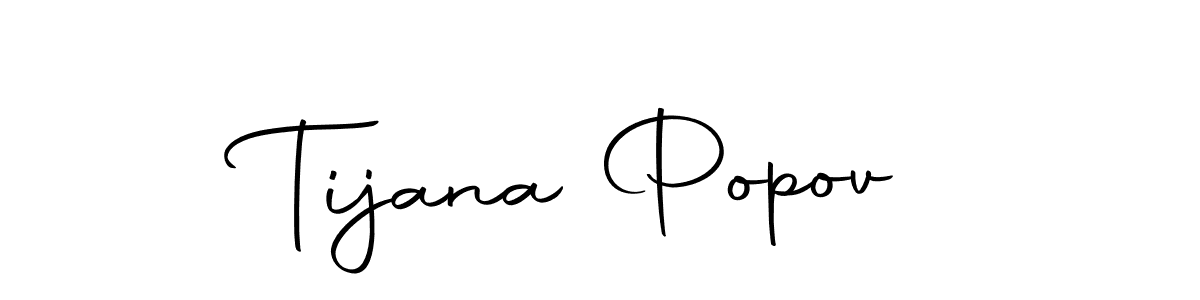 if you are searching for the best signature style for your name Tijana Popov. so please give up your signature search. here we have designed multiple signature styles  using Autography-DOLnW. Tijana Popov signature style 10 images and pictures png