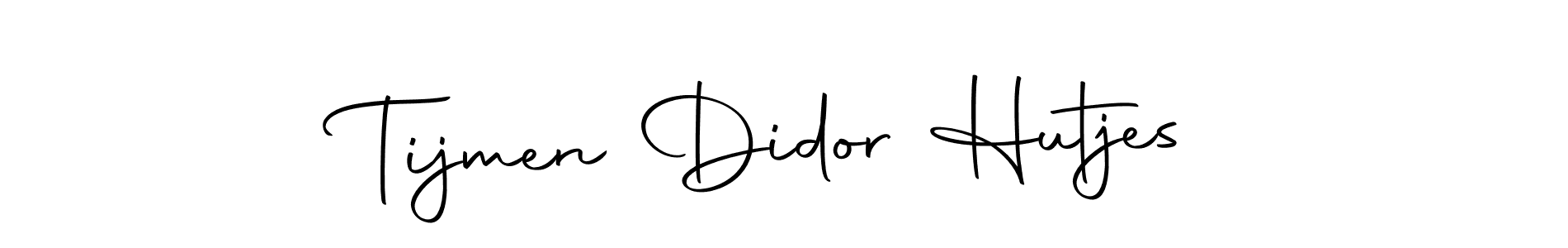 You should practise on your own different ways (Autography-DOLnW) to write your name (Tijmen Didor Hutjes) in signature. don't let someone else do it for you. Tijmen Didor Hutjes signature style 10 images and pictures png