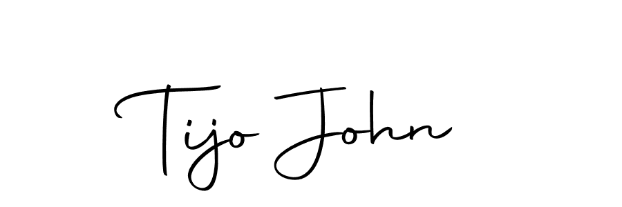 Make a beautiful signature design for name Tijo John. With this signature (Autography-DOLnW) style, you can create a handwritten signature for free. Tijo John signature style 10 images and pictures png