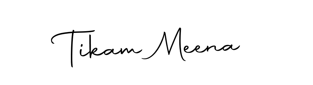 Also we have Tikam Meena name is the best signature style. Create professional handwritten signature collection using Autography-DOLnW autograph style. Tikam Meena signature style 10 images and pictures png