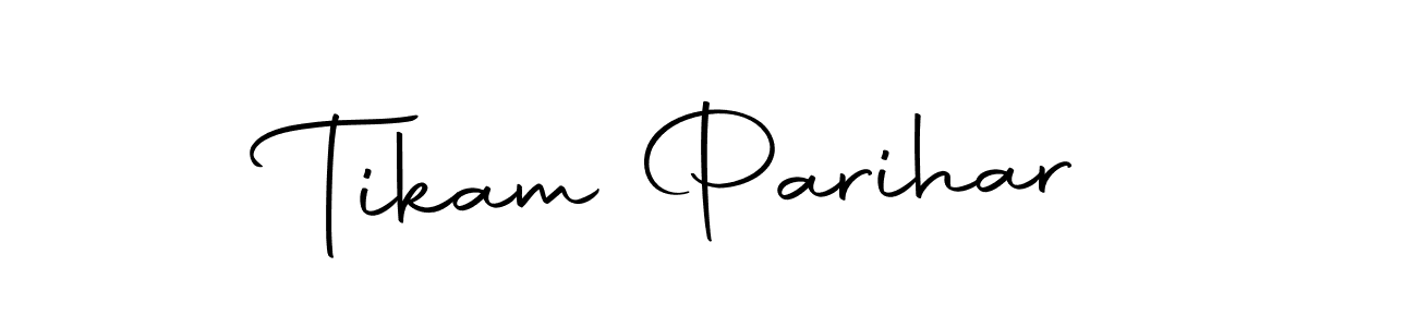 Make a beautiful signature design for name Tikam Parihar. With this signature (Autography-DOLnW) style, you can create a handwritten signature for free. Tikam Parihar signature style 10 images and pictures png