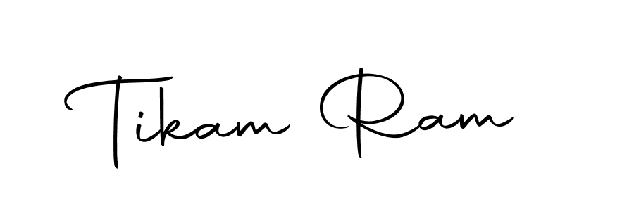 Create a beautiful signature design for name Tikam Ram. With this signature (Autography-DOLnW) fonts, you can make a handwritten signature for free. Tikam Ram signature style 10 images and pictures png