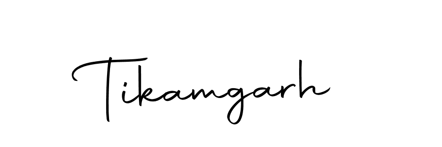 Use a signature maker to create a handwritten signature online. With this signature software, you can design (Autography-DOLnW) your own signature for name Tikamgarh. Tikamgarh signature style 10 images and pictures png