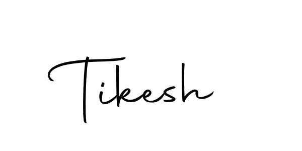 You should practise on your own different ways (Autography-DOLnW) to write your name (Tikesh) in signature. don't let someone else do it for you. Tikesh signature style 10 images and pictures png