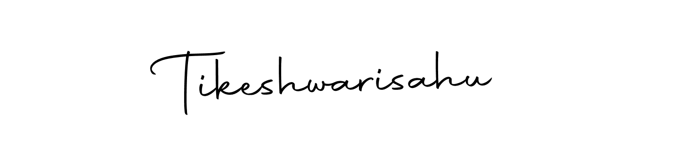 Use a signature maker to create a handwritten signature online. With this signature software, you can design (Autography-DOLnW) your own signature for name Tikeshwarisahu. Tikeshwarisahu signature style 10 images and pictures png