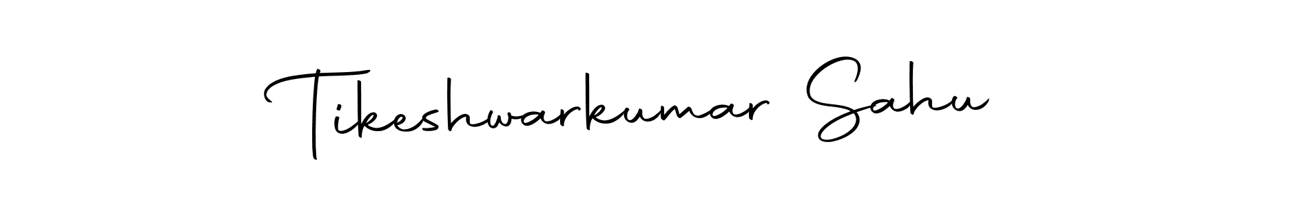 The best way (Autography-DOLnW) to make a short signature is to pick only two or three words in your name. The name Tikeshwarkumar Sahu include a total of six letters. For converting this name. Tikeshwarkumar Sahu signature style 10 images and pictures png