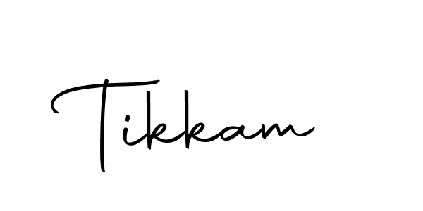 Here are the top 10 professional signature styles for the name Tikkam. These are the best autograph styles you can use for your name. Tikkam signature style 10 images and pictures png