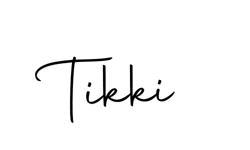 Tikki stylish signature style. Best Handwritten Sign (Autography-DOLnW) for my name. Handwritten Signature Collection Ideas for my name Tikki. Tikki signature style 10 images and pictures png