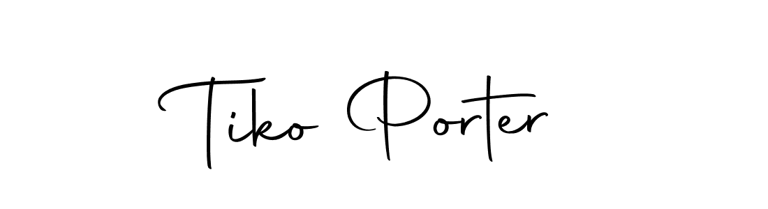 Make a beautiful signature design for name Tiko Porter. Use this online signature maker to create a handwritten signature for free. Tiko Porter signature style 10 images and pictures png
