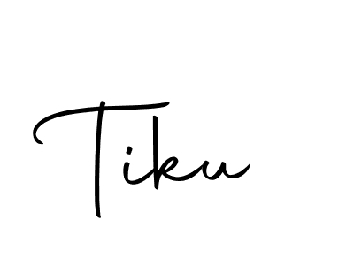 Tiku stylish signature style. Best Handwritten Sign (Autography-DOLnW) for my name. Handwritten Signature Collection Ideas for my name Tiku. Tiku signature style 10 images and pictures png