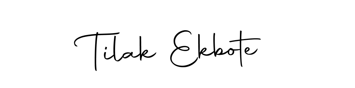 It looks lik you need a new signature style for name Tilak Ekbote. Design unique handwritten (Autography-DOLnW) signature with our free signature maker in just a few clicks. Tilak Ekbote signature style 10 images and pictures png