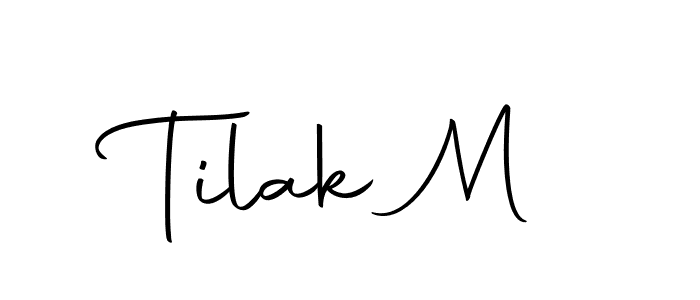 You can use this online signature creator to create a handwritten signature for the name Tilak M. This is the best online autograph maker. Tilak M signature style 10 images and pictures png