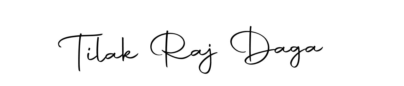 This is the best signature style for the Tilak Raj Daga name. Also you like these signature font (Autography-DOLnW). Mix name signature. Tilak Raj Daga signature style 10 images and pictures png