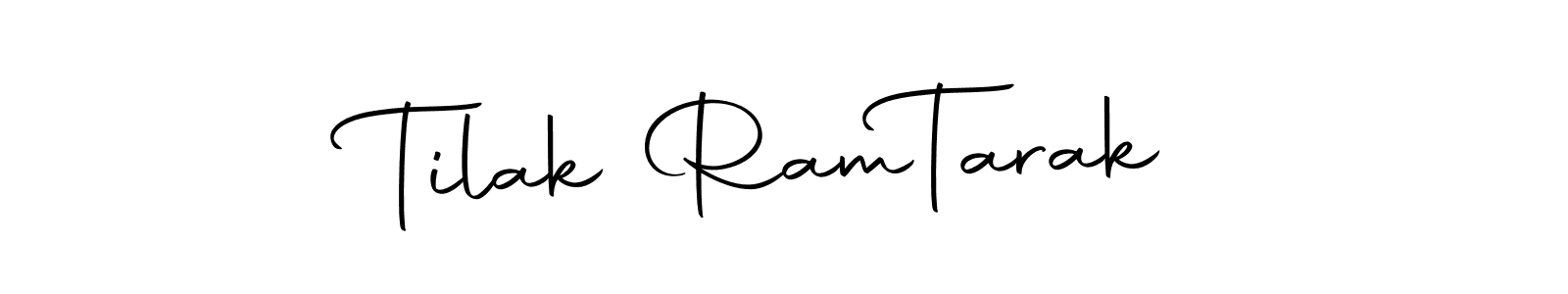 You should practise on your own different ways (Autography-DOLnW) to write your name (Tilak Ram  Tarak) in signature. don't let someone else do it for you. Tilak Ram  Tarak signature style 10 images and pictures png