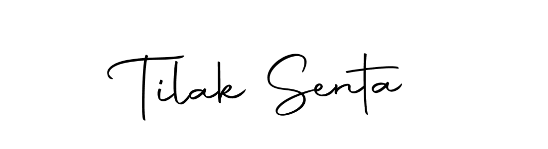 Use a signature maker to create a handwritten signature online. With this signature software, you can design (Autography-DOLnW) your own signature for name Tilak Senta. Tilak Senta signature style 10 images and pictures png