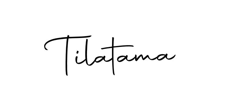 You should practise on your own different ways (Autography-DOLnW) to write your name (Tilatama) in signature. don't let someone else do it for you. Tilatama signature style 10 images and pictures png