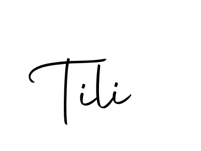 Tili stylish signature style. Best Handwritten Sign (Autography-DOLnW) for my name. Handwritten Signature Collection Ideas for my name Tili. Tili signature style 10 images and pictures png