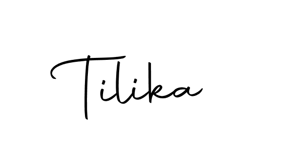 It looks lik you need a new signature style for name Tilika. Design unique handwritten (Autography-DOLnW) signature with our free signature maker in just a few clicks. Tilika signature style 10 images and pictures png