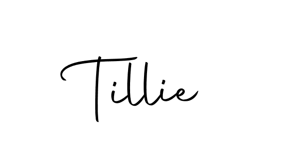 if you are searching for the best signature style for your name Tillie. so please give up your signature search. here we have designed multiple signature styles  using Autography-DOLnW. Tillie signature style 10 images and pictures png