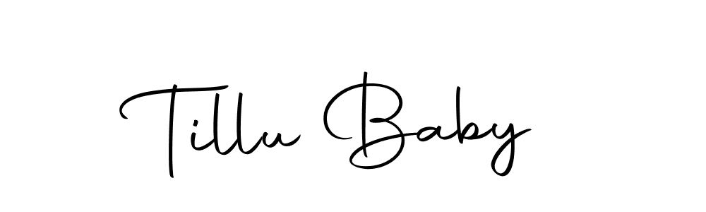 You can use this online signature creator to create a handwritten signature for the name Tillu Baby. This is the best online autograph maker. Tillu Baby signature style 10 images and pictures png