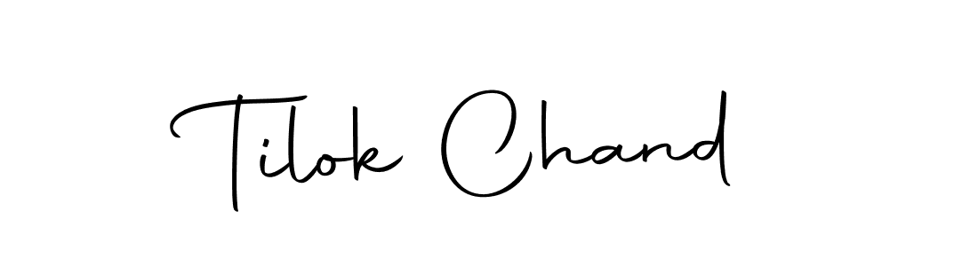Make a beautiful signature design for name Tilok Chand. Use this online signature maker to create a handwritten signature for free. Tilok Chand signature style 10 images and pictures png