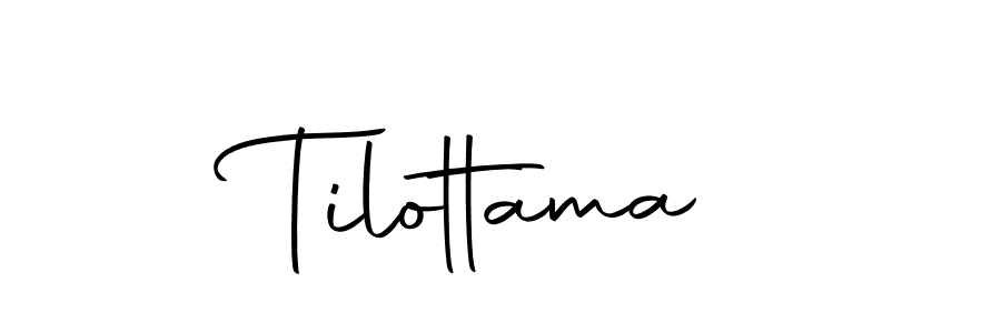 Create a beautiful signature design for name Tilottama. With this signature (Autography-DOLnW) fonts, you can make a handwritten signature for free. Tilottama signature style 10 images and pictures png