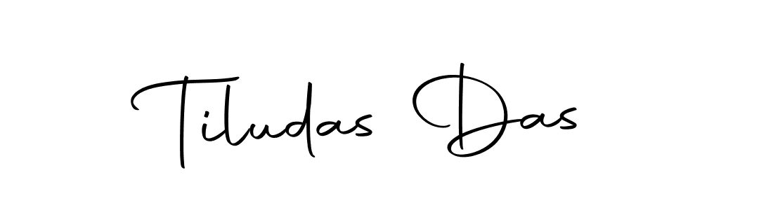 Tiludas Das stylish signature style. Best Handwritten Sign (Autography-DOLnW) for my name. Handwritten Signature Collection Ideas for my name Tiludas Das. Tiludas Das signature style 10 images and pictures png