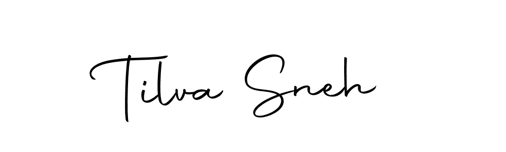 Once you've used our free online signature maker to create your best signature Autography-DOLnW style, it's time to enjoy all of the benefits that Tilva Sneh name signing documents. Tilva Sneh signature style 10 images and pictures png