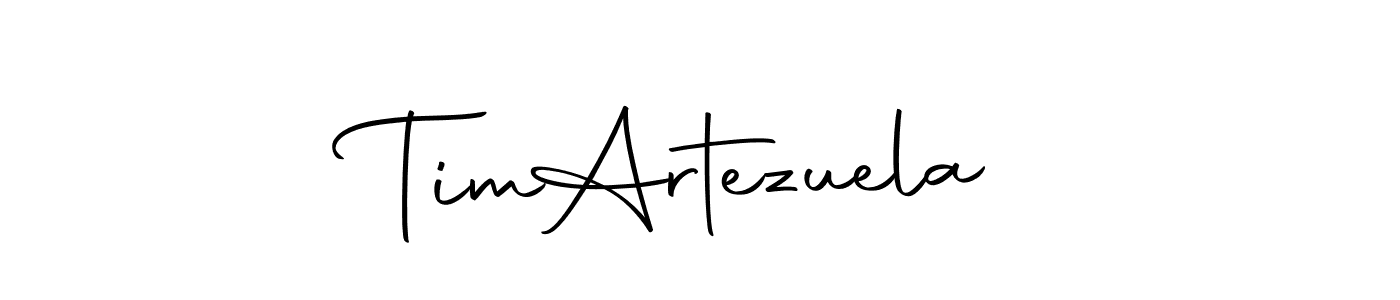 Make a short Tim  Artezuela signature style. Manage your documents anywhere anytime using Autography-DOLnW. Create and add eSignatures, submit forms, share and send files easily. Tim  Artezuela signature style 10 images and pictures png