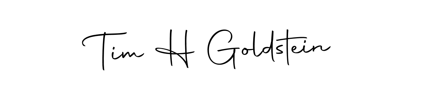 Create a beautiful signature design for name Tim H Goldstein. With this signature (Autography-DOLnW) fonts, you can make a handwritten signature for free. Tim H Goldstein signature style 10 images and pictures png