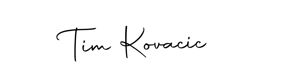 Use a signature maker to create a handwritten signature online. With this signature software, you can design (Autography-DOLnW) your own signature for name Tim Kovacic. Tim Kovacic signature style 10 images and pictures png