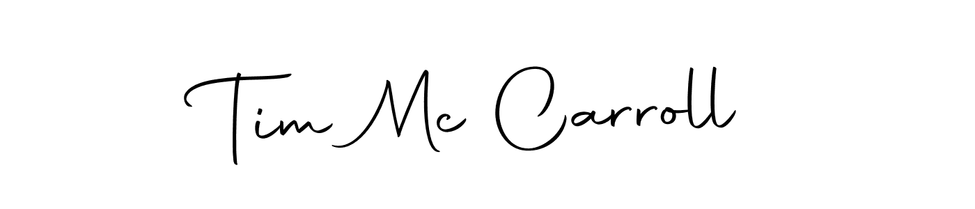 Also we have Tim Mc Carroll name is the best signature style. Create professional handwritten signature collection using Autography-DOLnW autograph style. Tim Mc Carroll signature style 10 images and pictures png