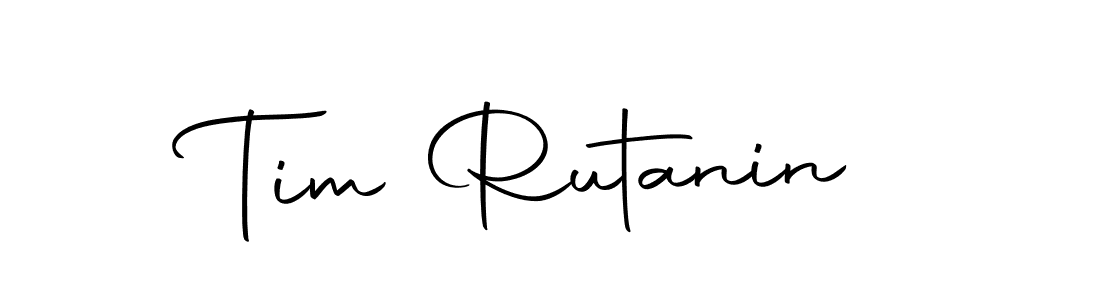 Create a beautiful signature design for name Tim Rutanin. With this signature (Autography-DOLnW) fonts, you can make a handwritten signature for free. Tim Rutanin signature style 10 images and pictures png