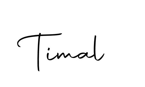 Create a beautiful signature design for name Timal. With this signature (Autography-DOLnW) fonts, you can make a handwritten signature for free. Timal signature style 10 images and pictures png