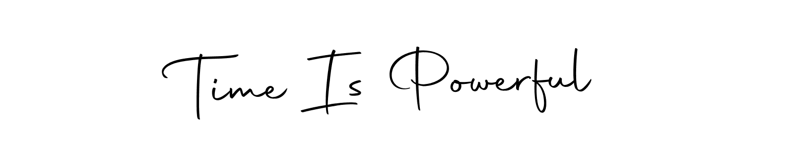 The best way (Autography-DOLnW) to make a short signature is to pick only two or three words in your name. The name Time Is Powerful include a total of six letters. For converting this name. Time Is Powerful signature style 10 images and pictures png