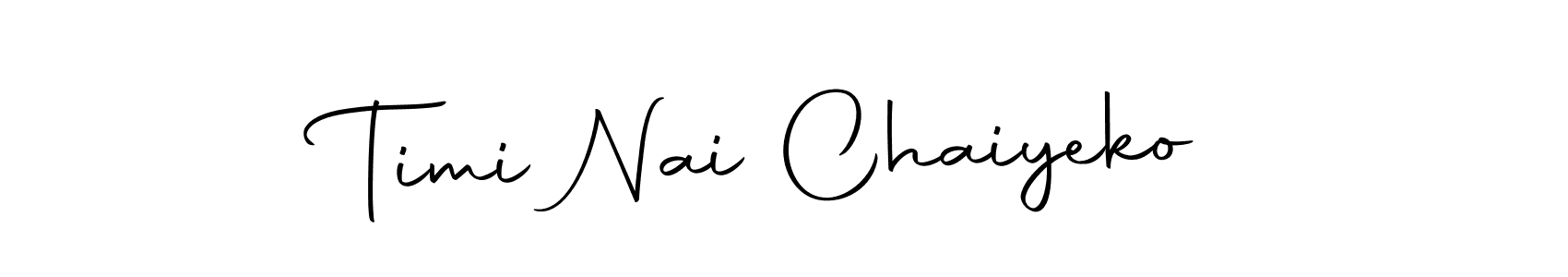 Similarly Autography-DOLnW is the best handwritten signature design. Signature creator online .You can use it as an online autograph creator for name Timi Nai Chaiyeko. Timi Nai Chaiyeko signature style 10 images and pictures png
